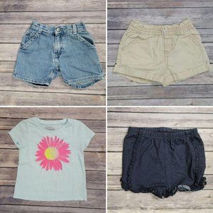 Osh Kosh B Gosh Girl 2T Shorts Bundle 713